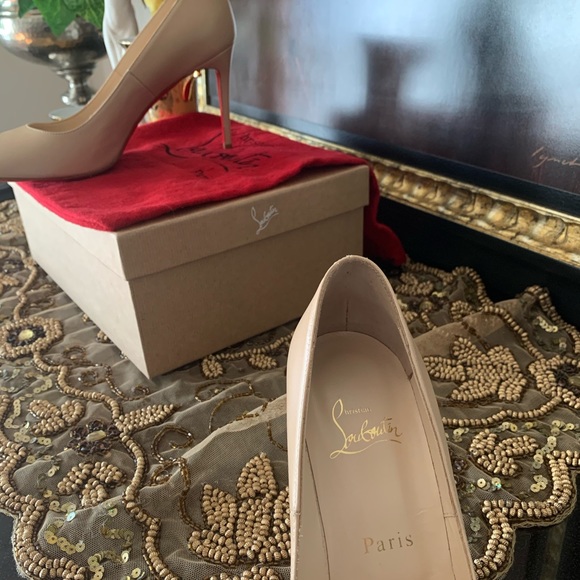 Christian Louboutin Shoes Pumps Heels Authentic - Picture 6 of 8
